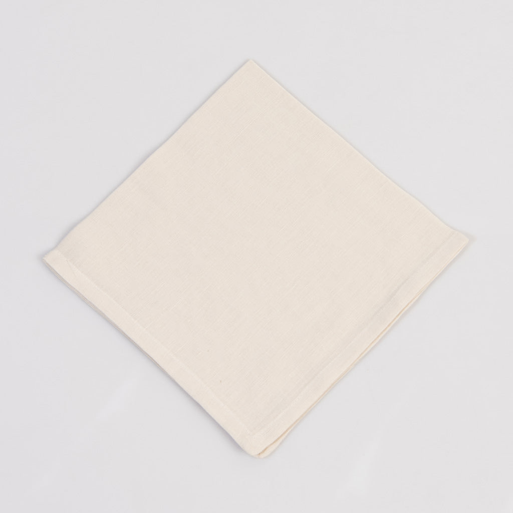 Sand cotton linen dinner napkins