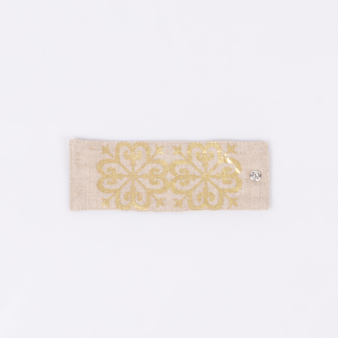 Wendon linen napkin rings natural