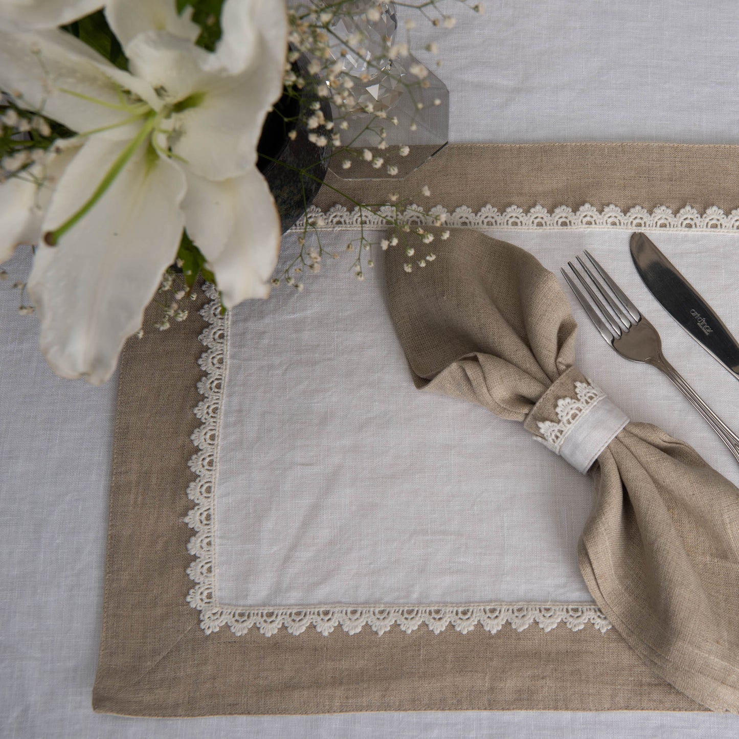 Wilden Linen Table Mats Natural