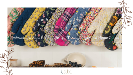 Embracing a Slow Living Lifestyle Through Upcycled Home Goods
