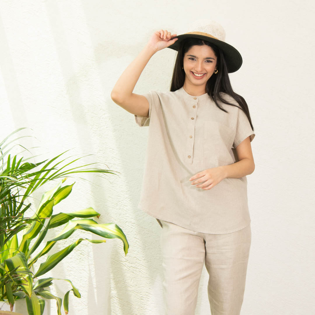 linen shirt