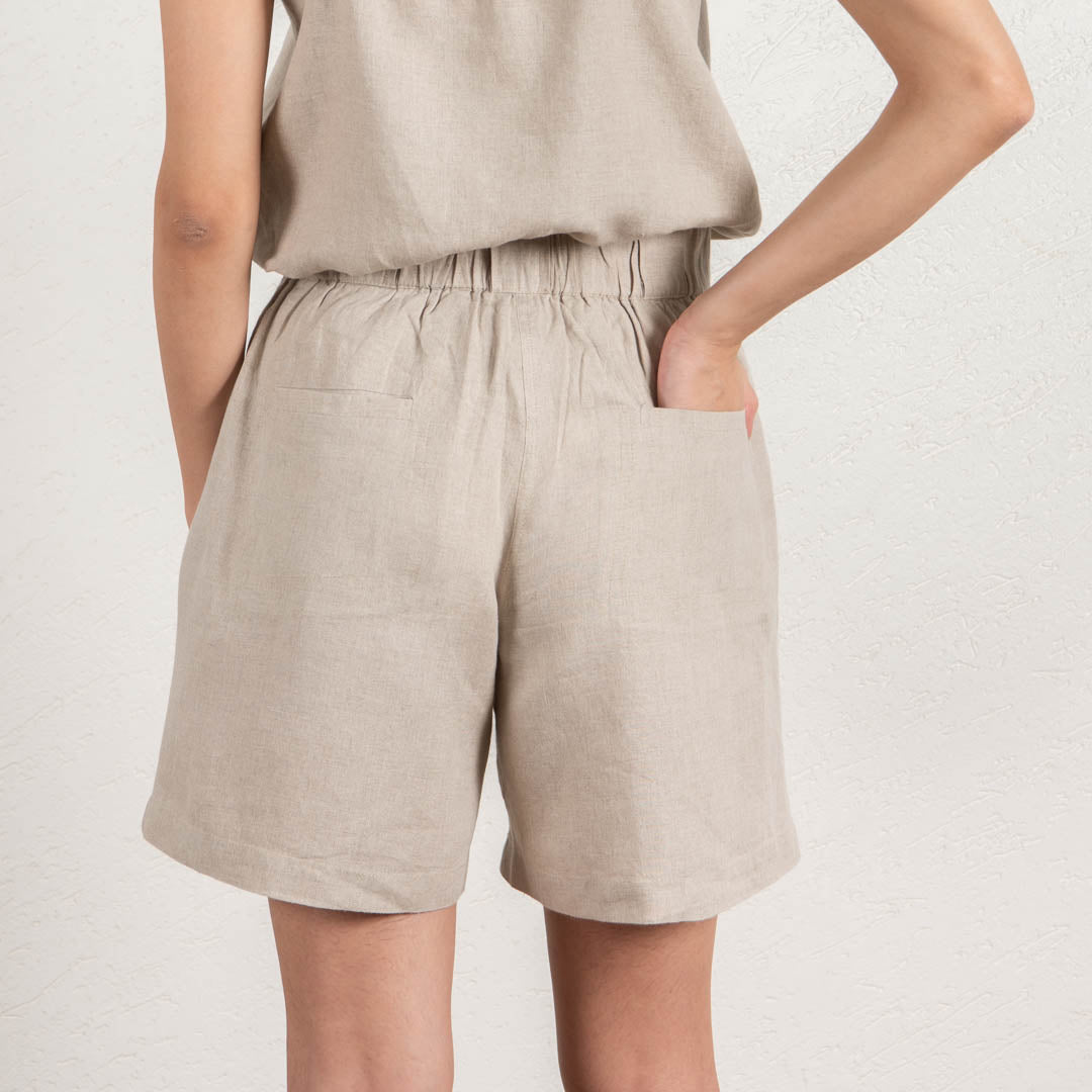 Linen shorts