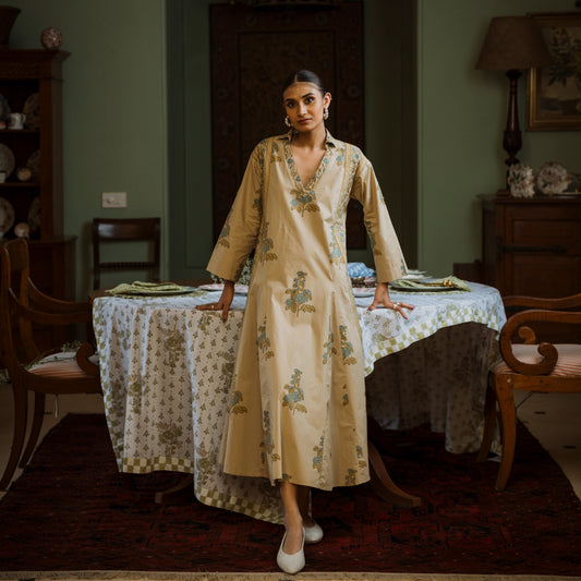 Rhea Cotton Poplin Dress