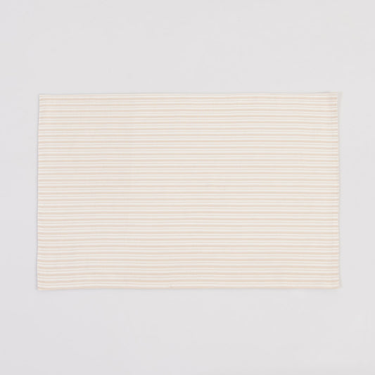 edendale striped cotton linen table mats