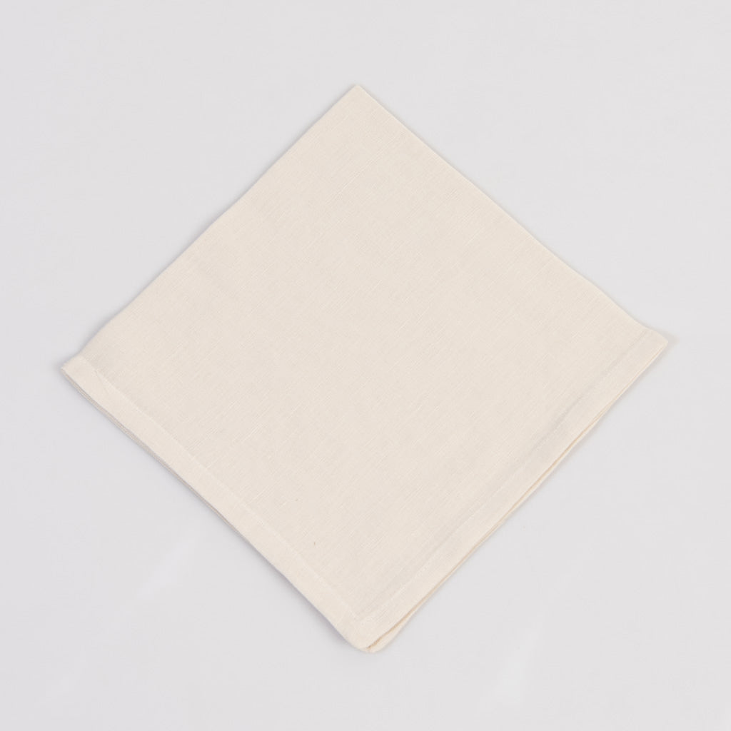 Sand cotton linen dinner napkins