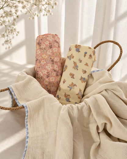 Gulbahar Botanical Set of 2 Swaddles