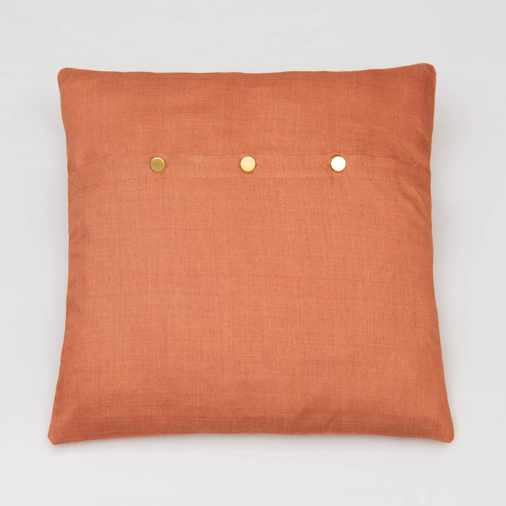 Munga silk cushion covers brick