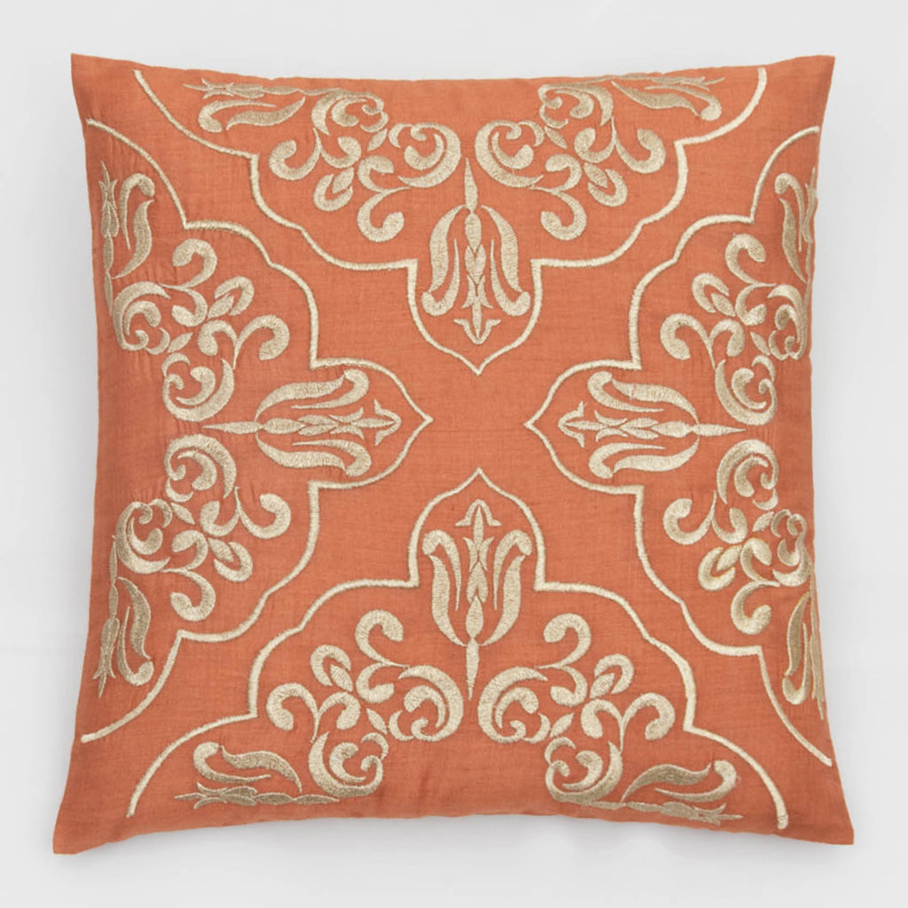 Munga Silk cushion cover brick