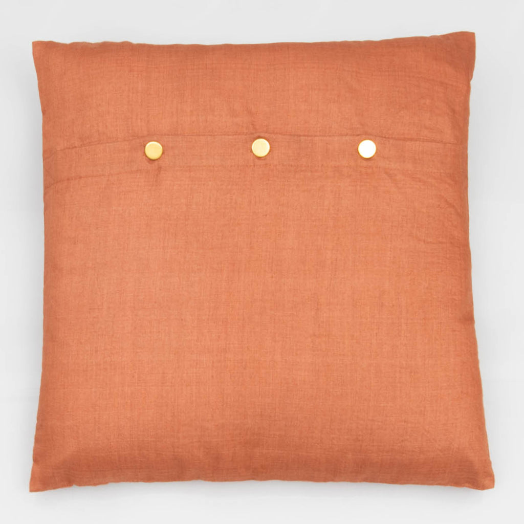 Munga Silk cushion cover brick