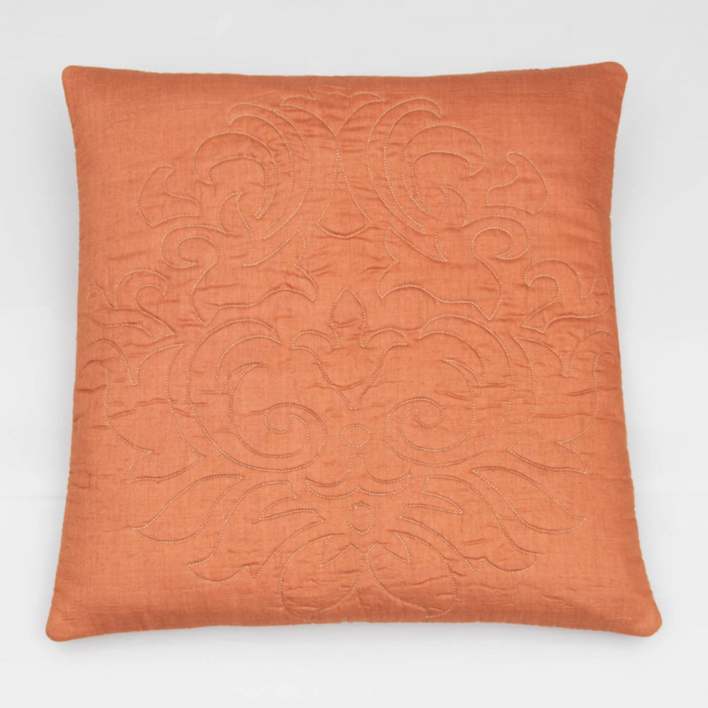 Munga Silk cushion cover brick