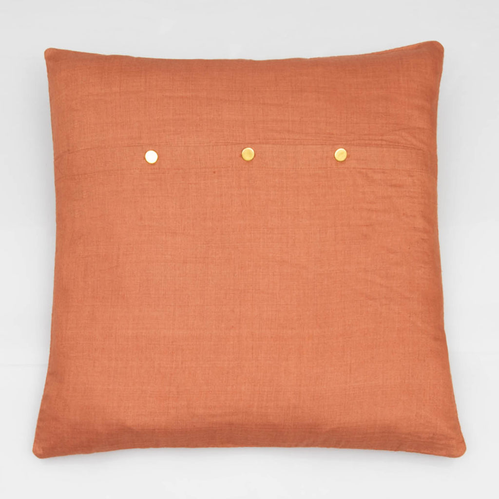 Munga Silk cushion cover brick