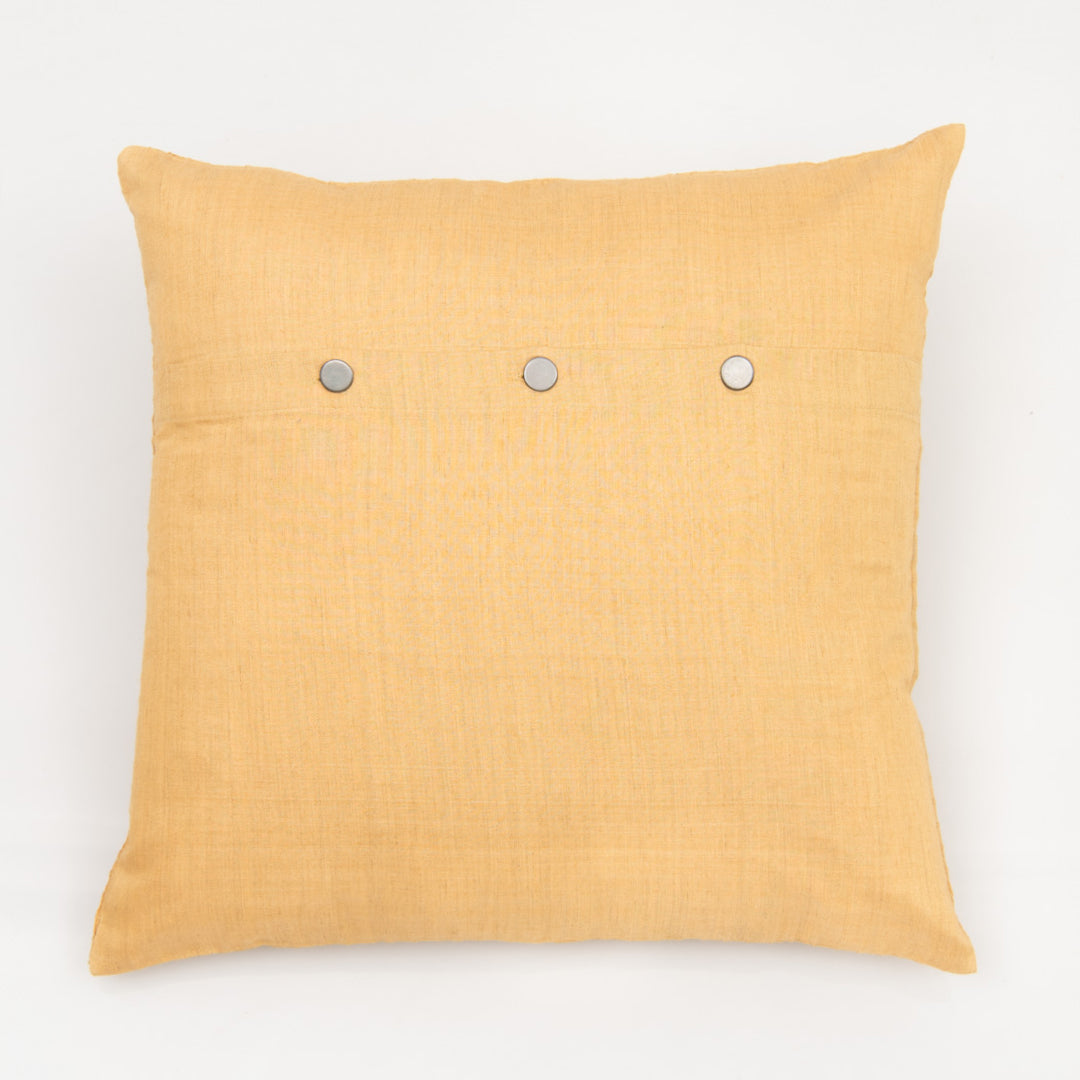 pintucked silk cushion cover