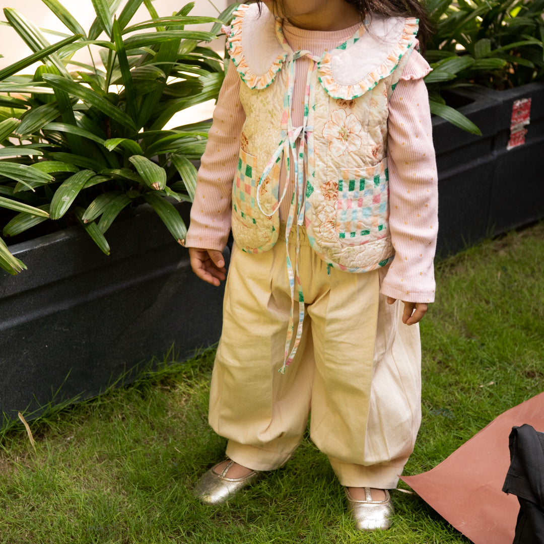 Zyra Cotton Quilted Vest