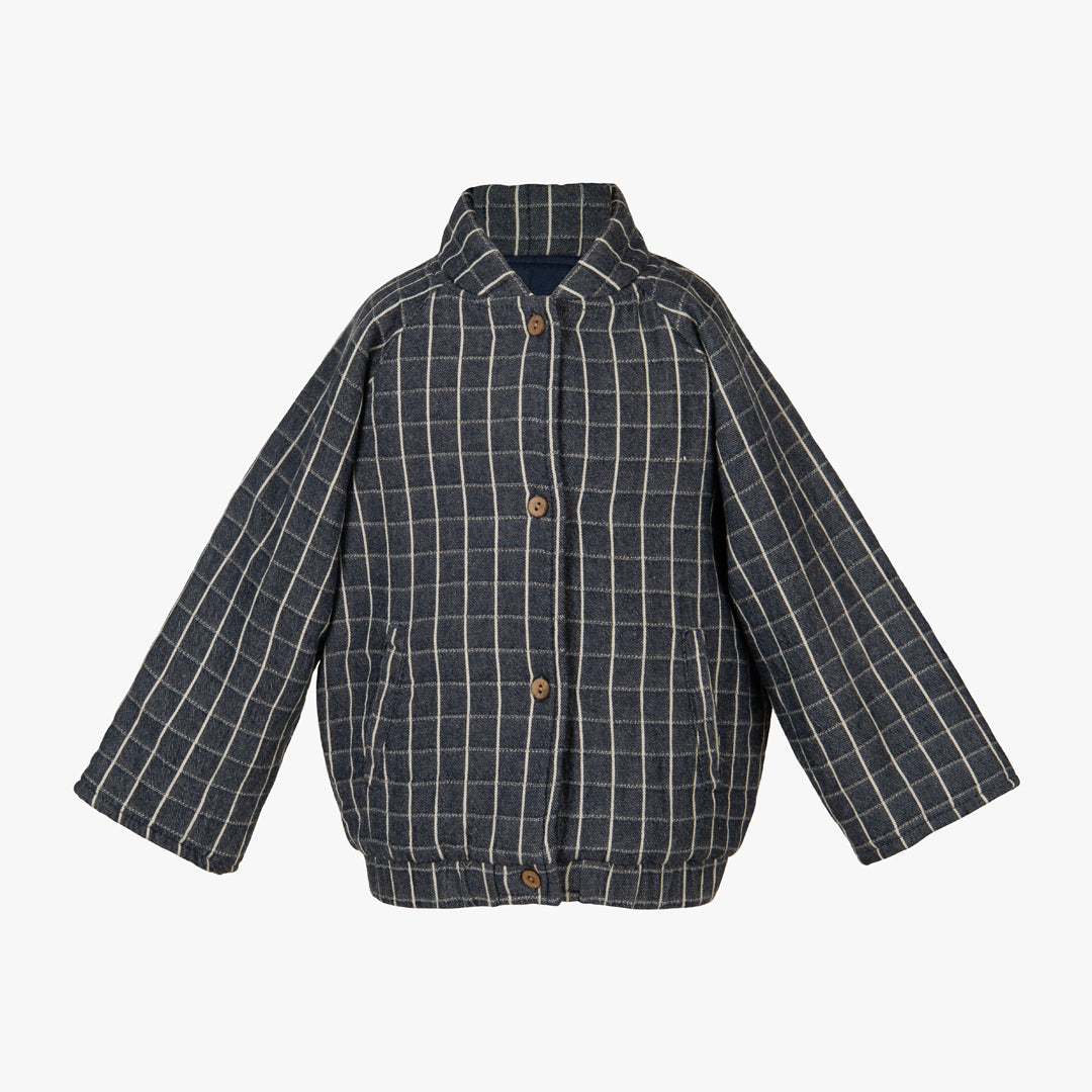 Kael Cotton Quilted Bomber Jacket