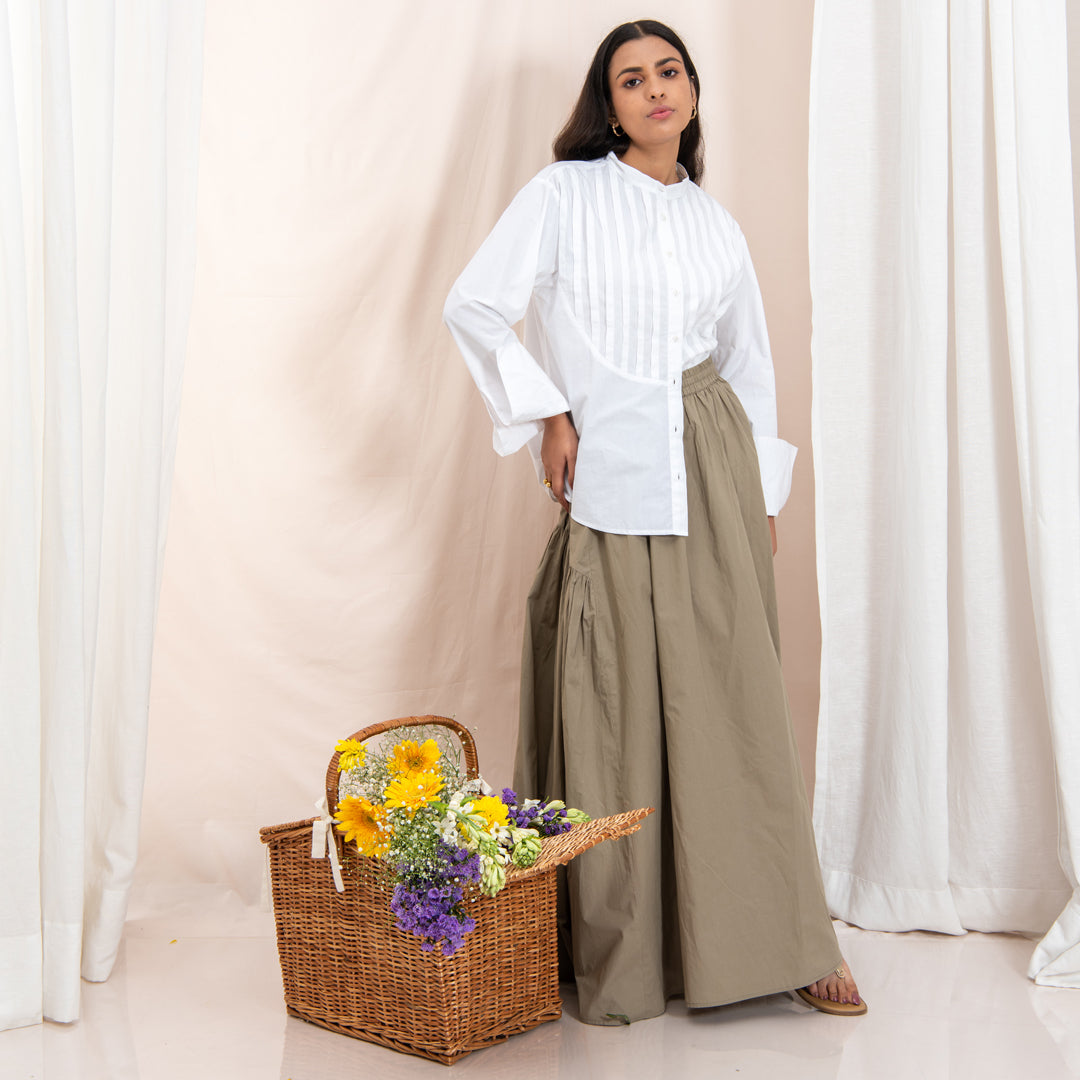 Zinaaya Cotton Poplin Shirt