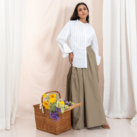 Zinaaya Cotton Poplin Shirt