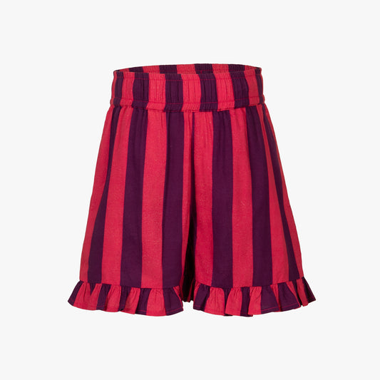 Ritu Stripe Frill Shorts