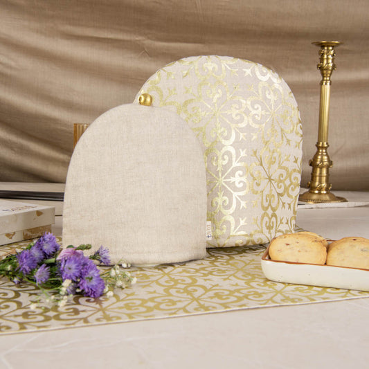 Wendon Linen Tea Cosy Natural Gift Set