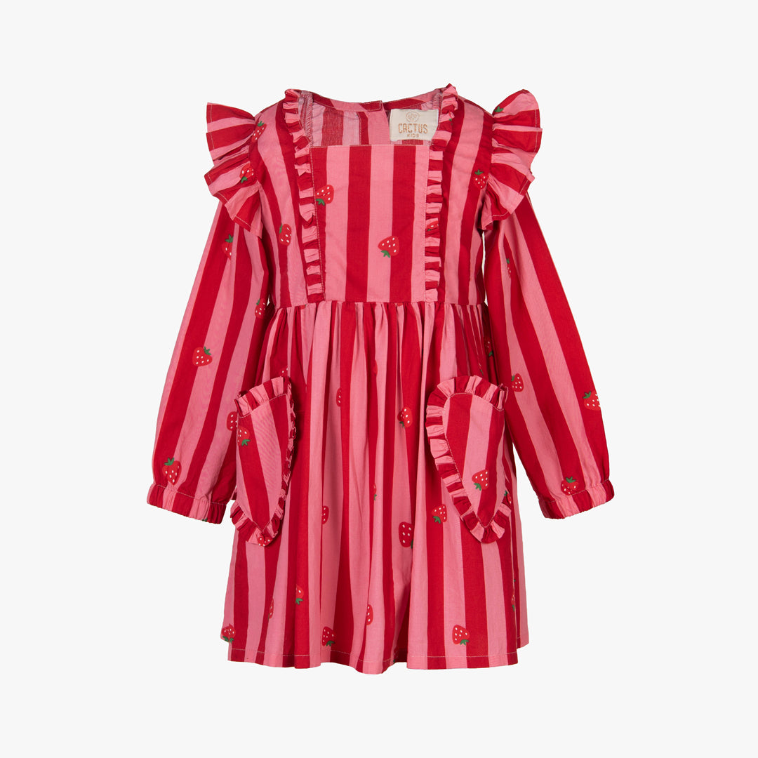 Strawberry Stripe dress