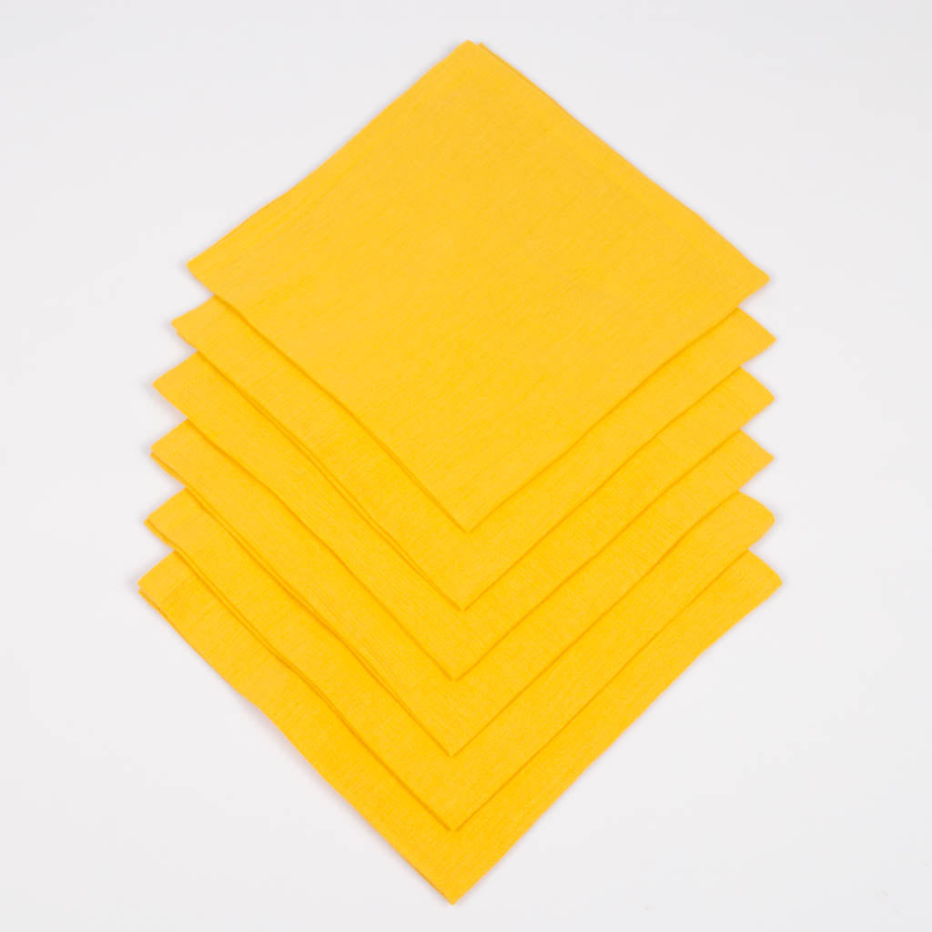 Taipei Napkins Mustard - Tabi