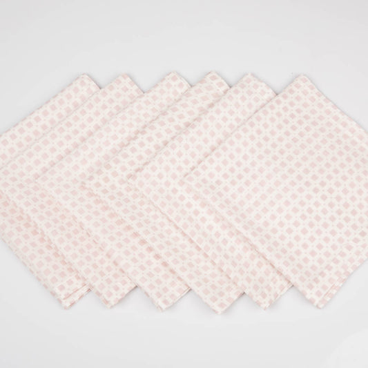 Taipei Napkins Rose Grid - Tabi