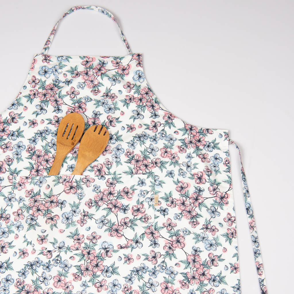 Melbourne Apron Graphic Floral - Tabi