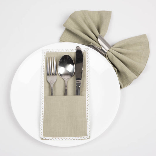 Cairo Cutlery Holders Light Olive