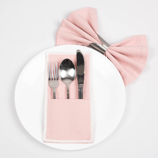 Cairo Cutlery Holders Dusty Rose