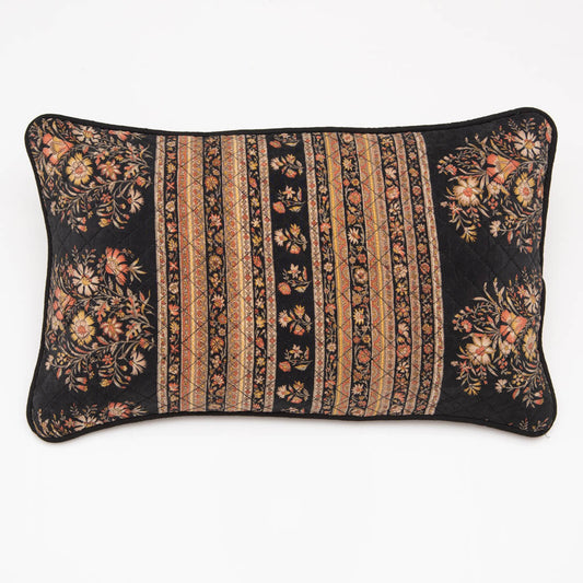 Vintage silk cushion cover 30x50 cms