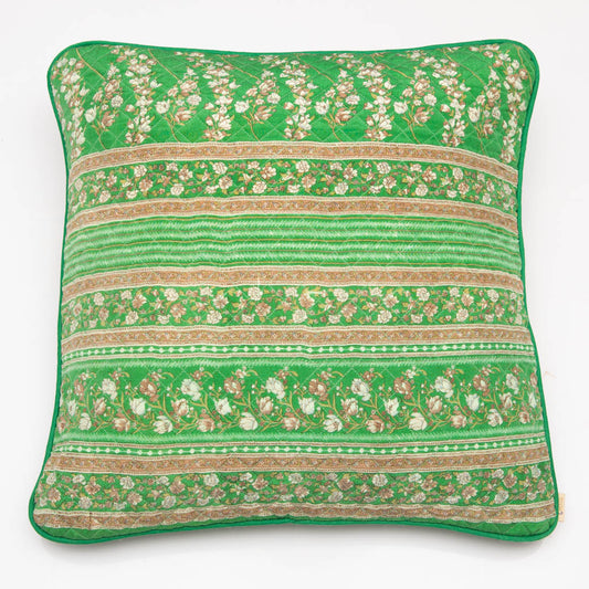 Vintage silk cushion cover 50x50 cms