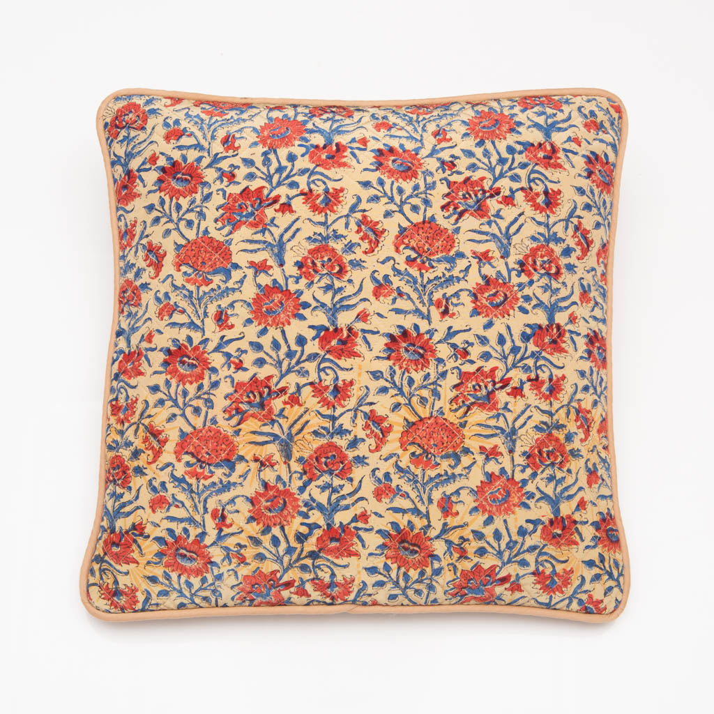 Vintage silk cushion cover 40x40 cms set of 2