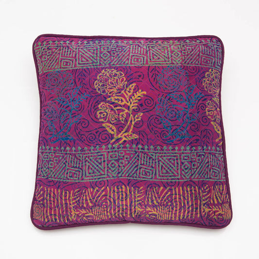 Vintage silk cushion cover 40x40 cms set of 2