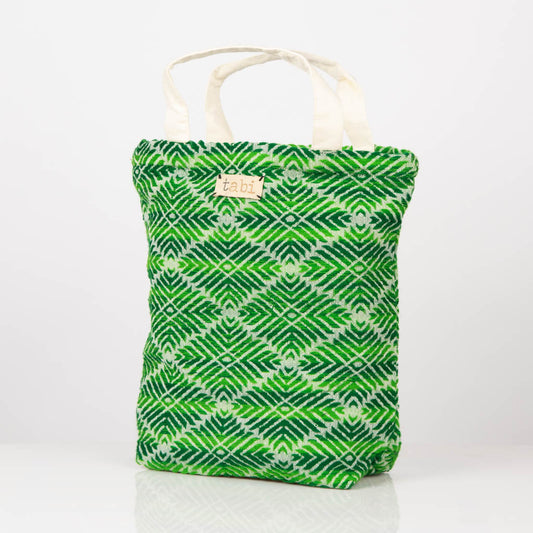 Jacquard lunch bag