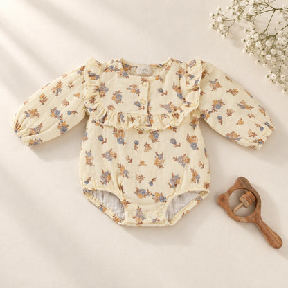 Ayu Floral Double Cloth Bodysuit