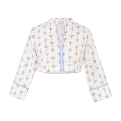 Ekaa Cotton Cambric Crop Top
