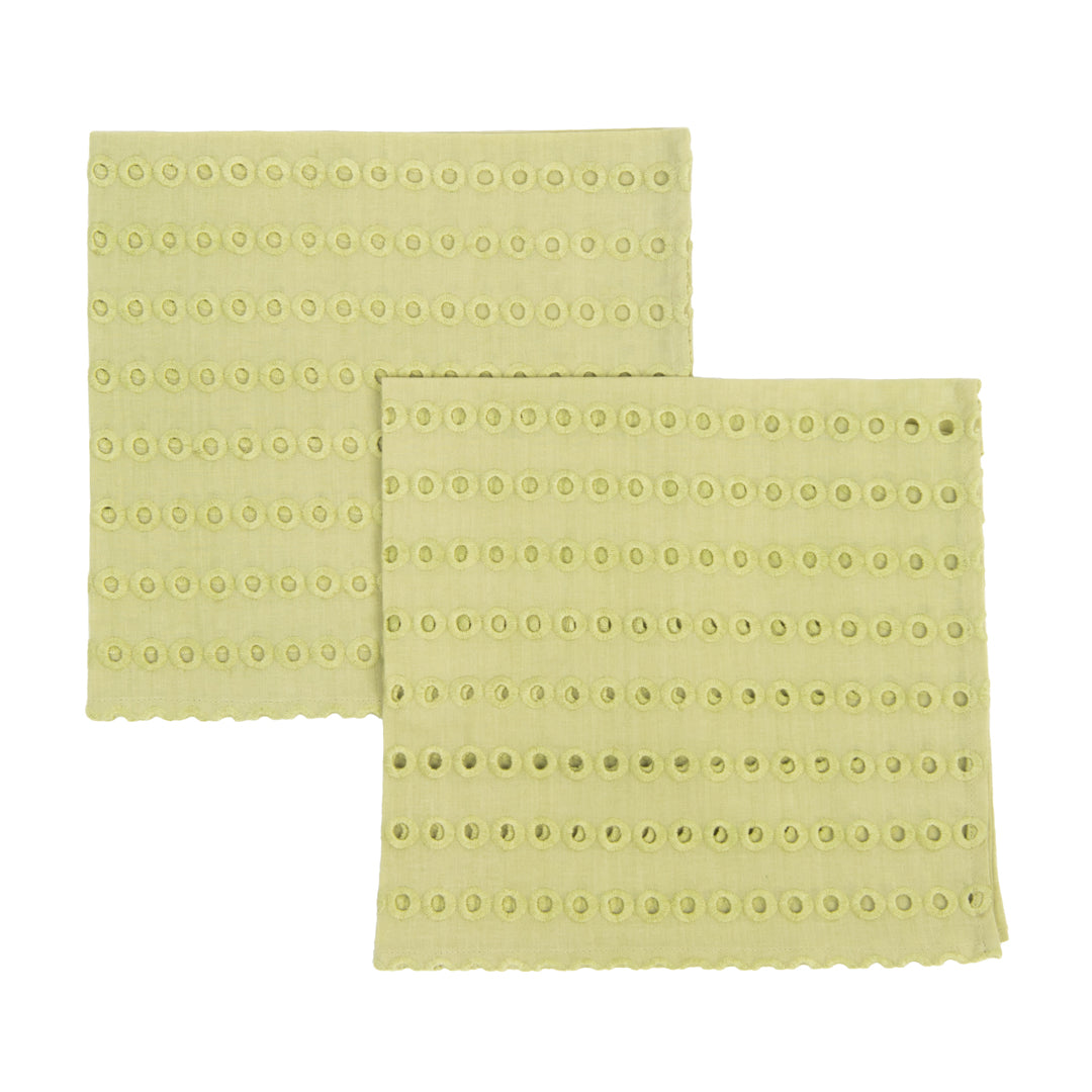 Forest Embroidered Napkins - Set of 2