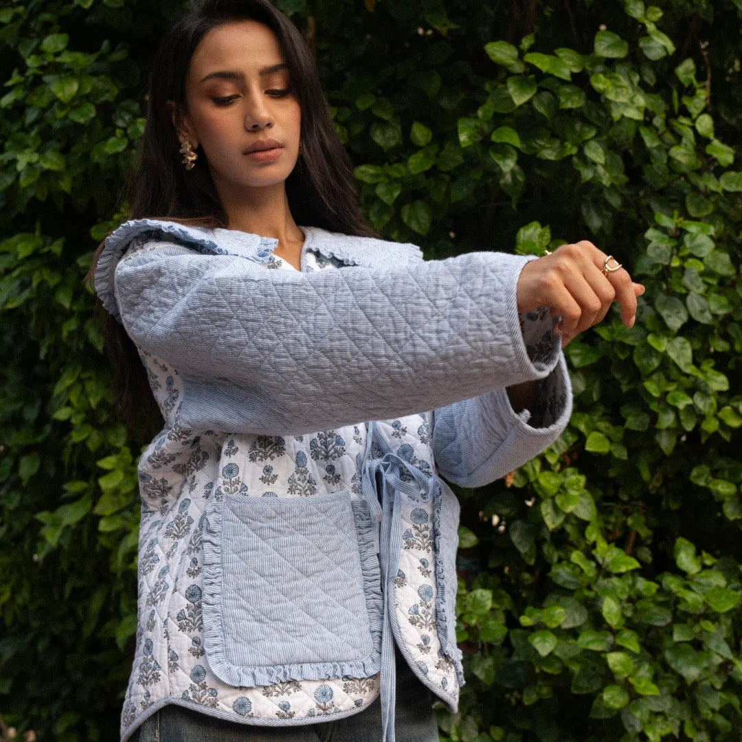 Gitanjali Quilted Cotton Jacket