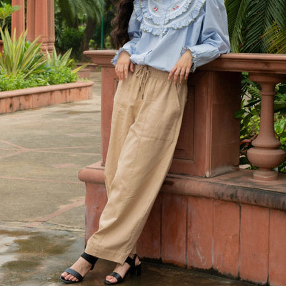 Hiral Cotton Barrel Pants