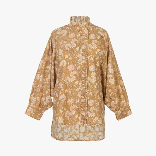 Inaya Cotton Printed Cambric Shirt