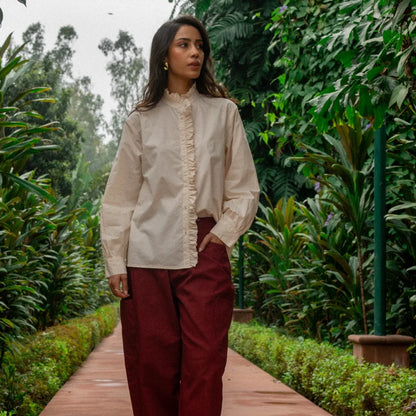 Kiara Cotton Poplin Shirt