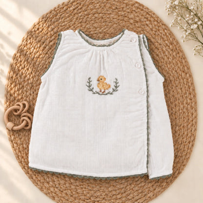 Little Duck Embroidered Set