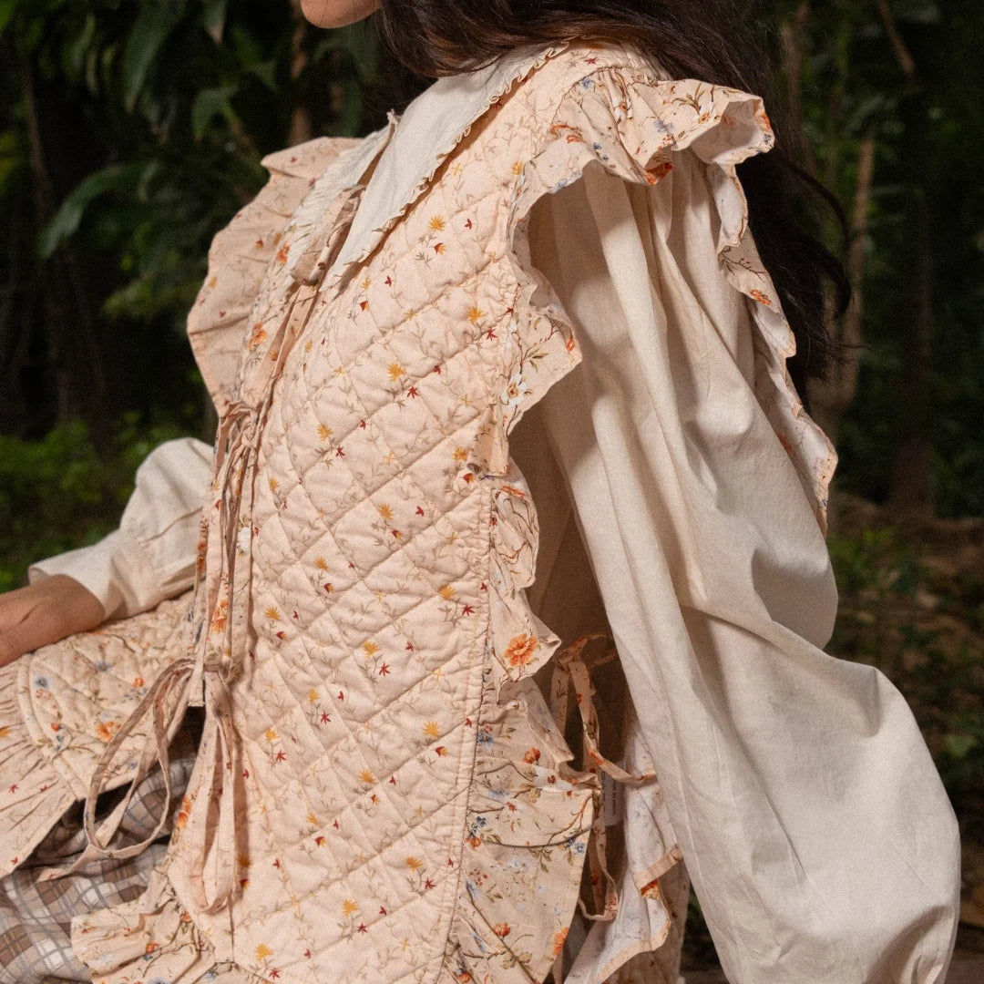Maithili Cotton Quilted Vest