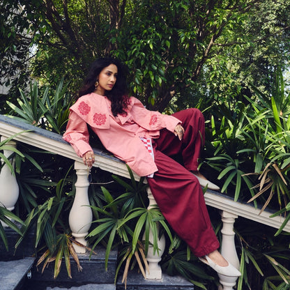 Meher Barrel Pants