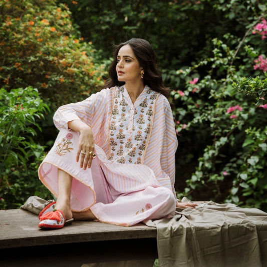 Nooriya Cotton Cambric Kurta Set