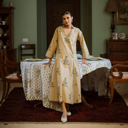 Rhea Cotton Poplin Dress