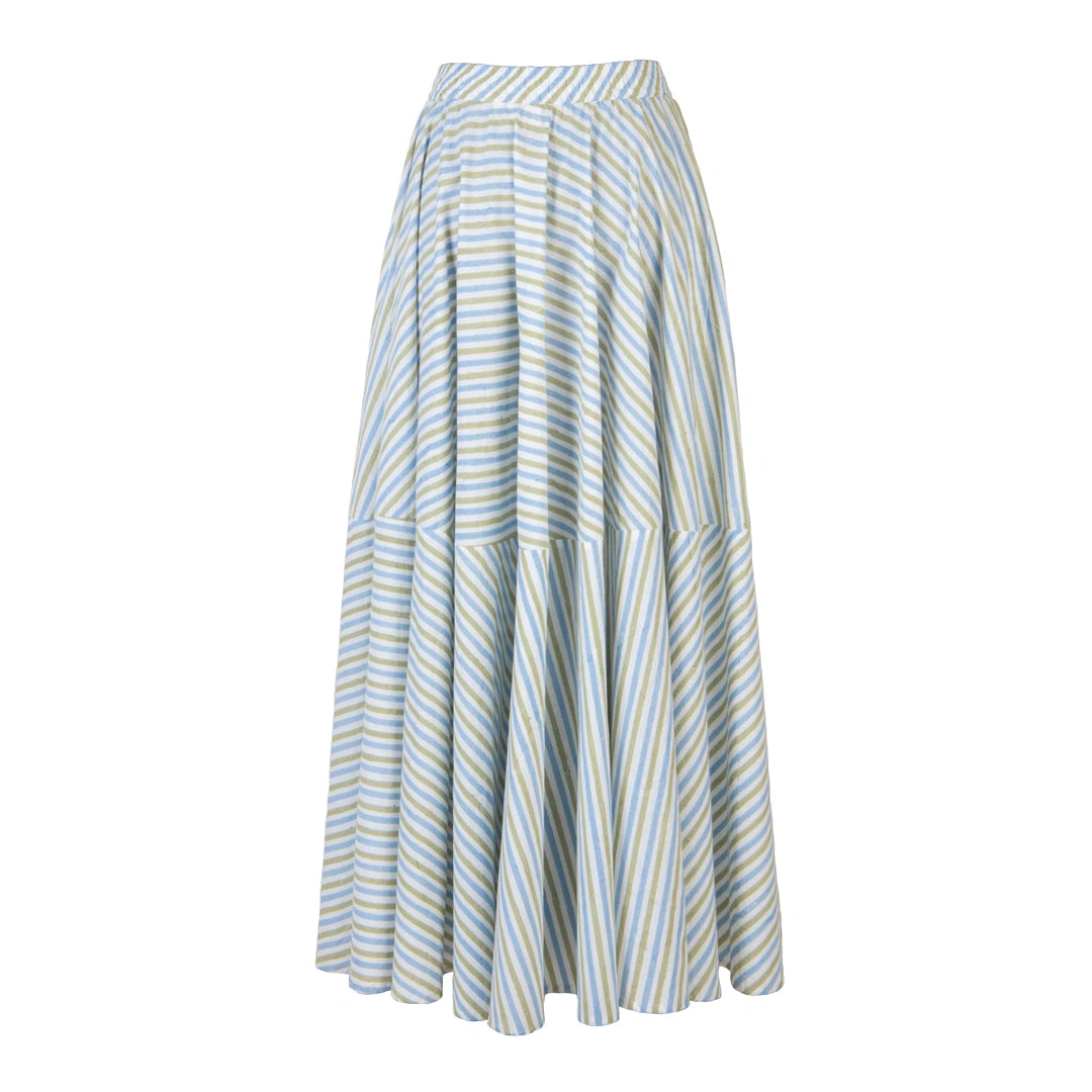 Risa Cotton Cambric Circular Skirt