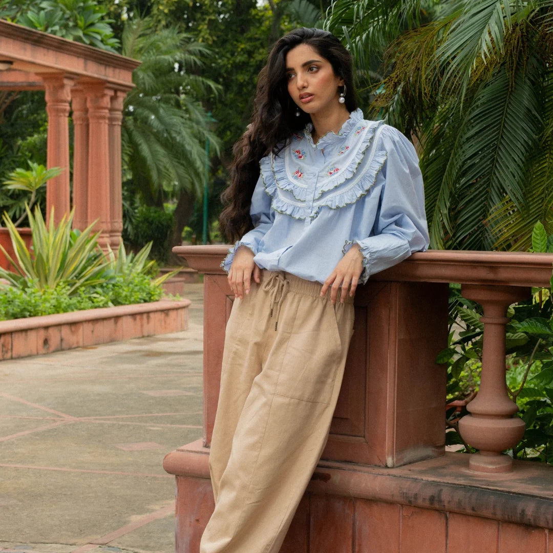 Saanvi Cotton Poplin Shirt