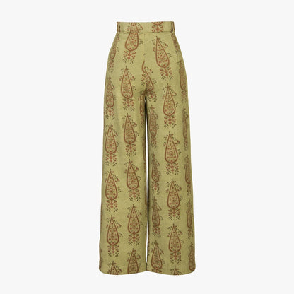 Saaz Handblock Printed Pants