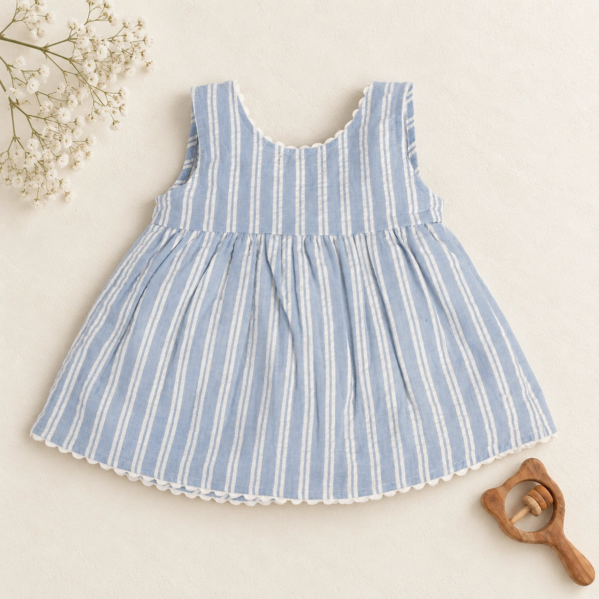 Sai Striped Cotton Set