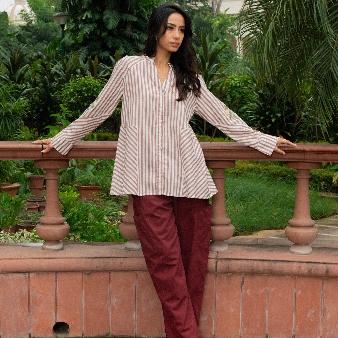 Sanskriti Hand-Embroidered Top